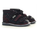 Buty profilaktyczne Danielki T105 granat/czerwony
