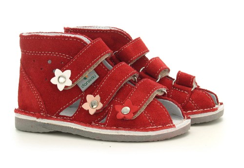 Danielki S124 czerwień - SZYBKA WYSYŁKA!