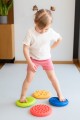 Dyski sensoryczne różne faktury - 4 szt. 
